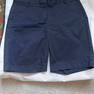 Women's Classic Black Bermuda Shorts